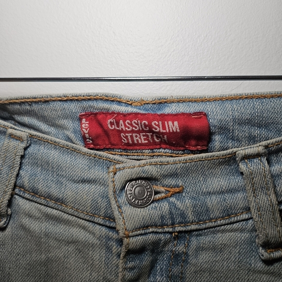 Classic Levis Slim Stretch Skinny Jeans - Picture 4 of 12